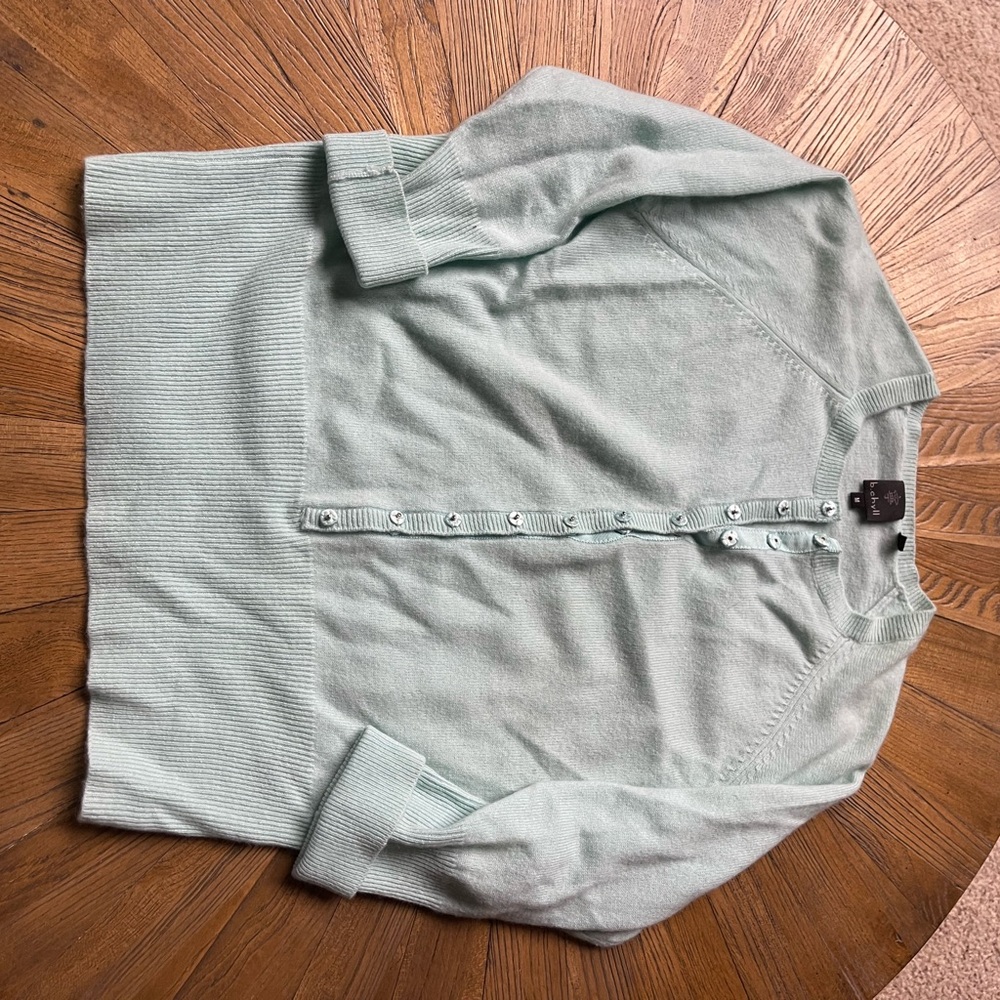 Mint Green Women's Crew Neck Sweater